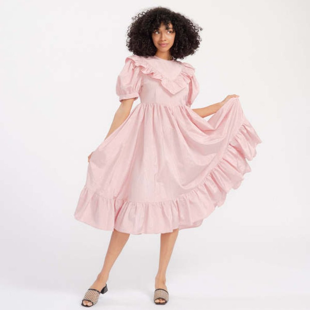 Batsheva May Dress Pink Size 12